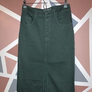 Carlotta split skirt